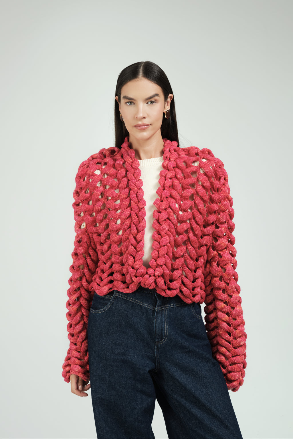 Madlen Women's Short Cardigan Sunset