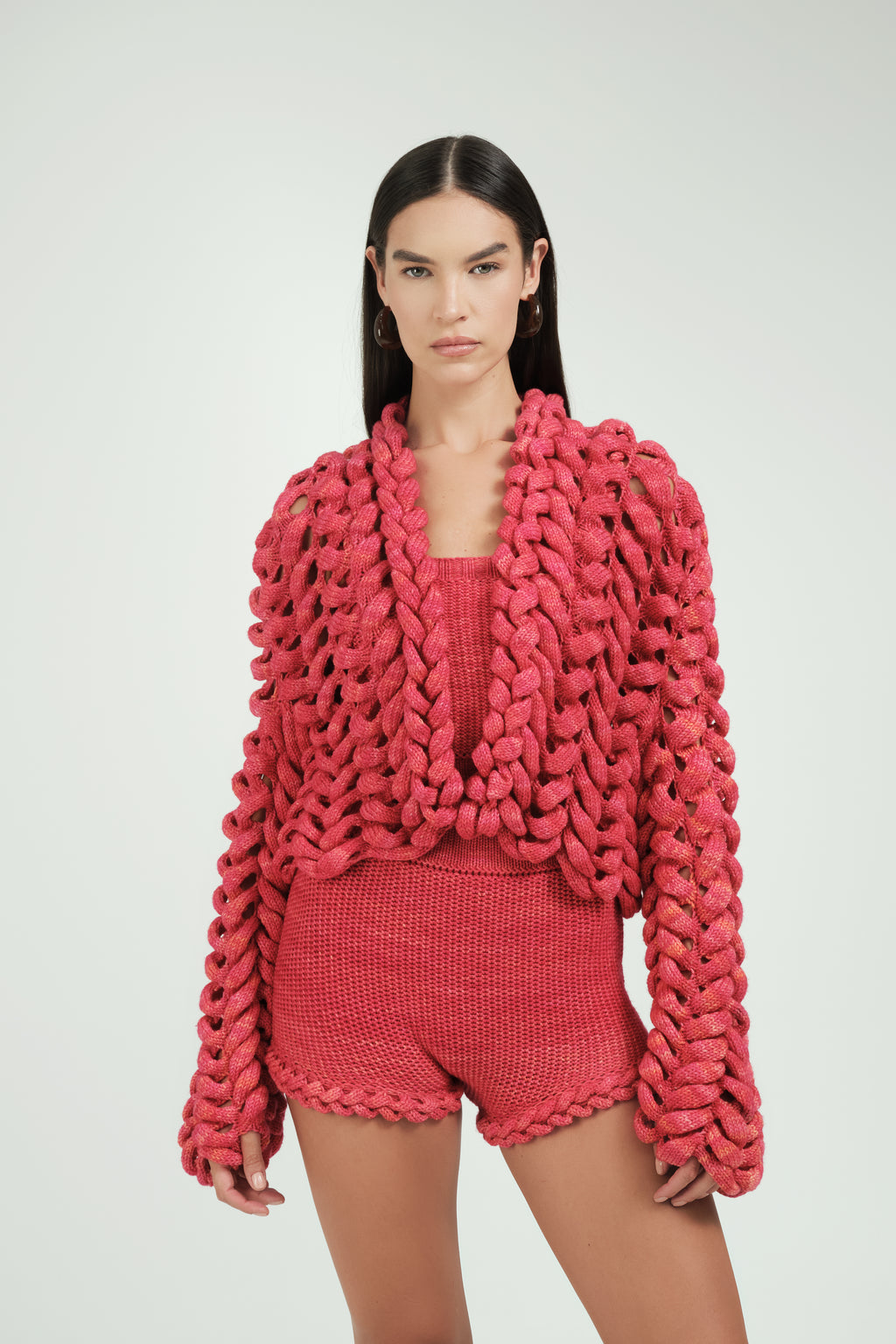 Madlen Women's Short Cardigan Sunset