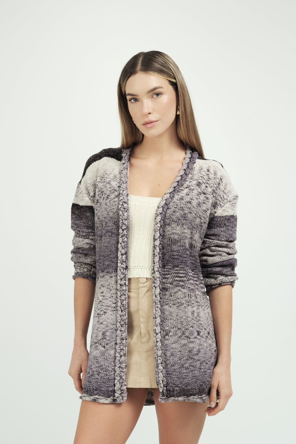 Tressia Women's Cardigan Metamorphosis Grey