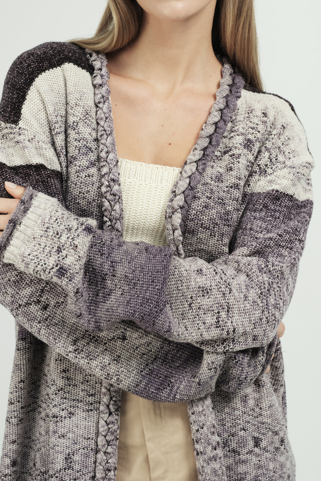 Tressia Women's Cardigan Metamorphosis Grey
