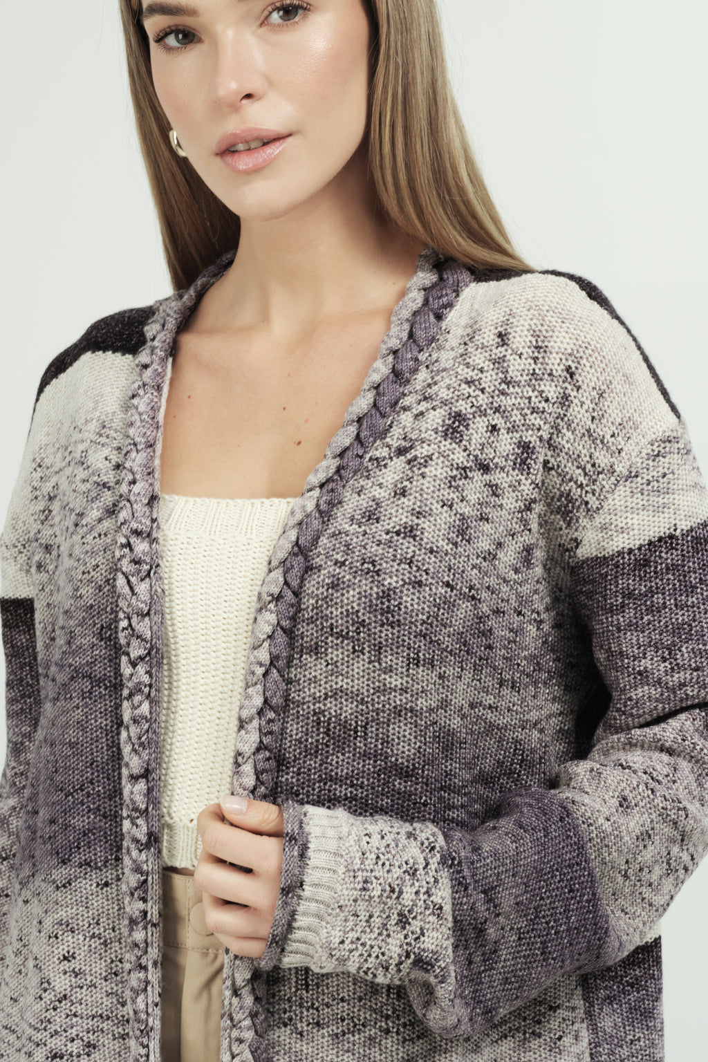Tressia Women's Cardigan Metamorphosis Grey